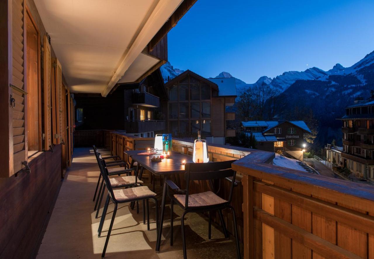 Chalet Millennium Leilighet Wengen Eksteriør bilde