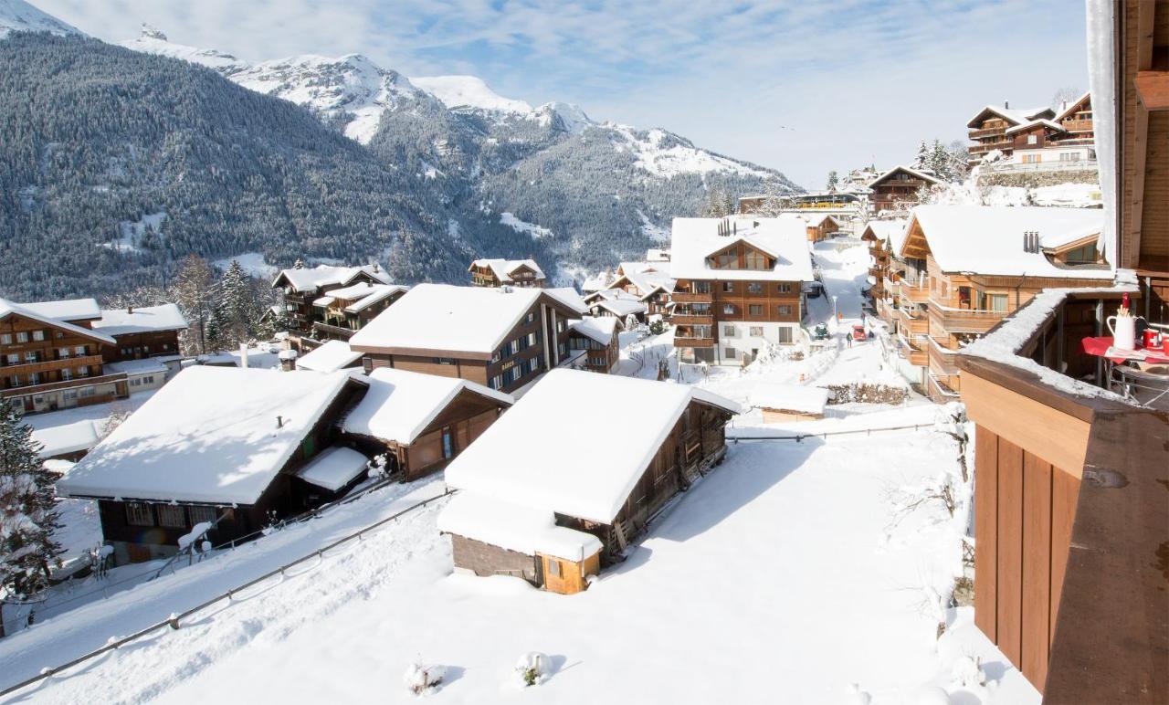 Chalet Millennium Leilighet Wengen Eksteriør bilde