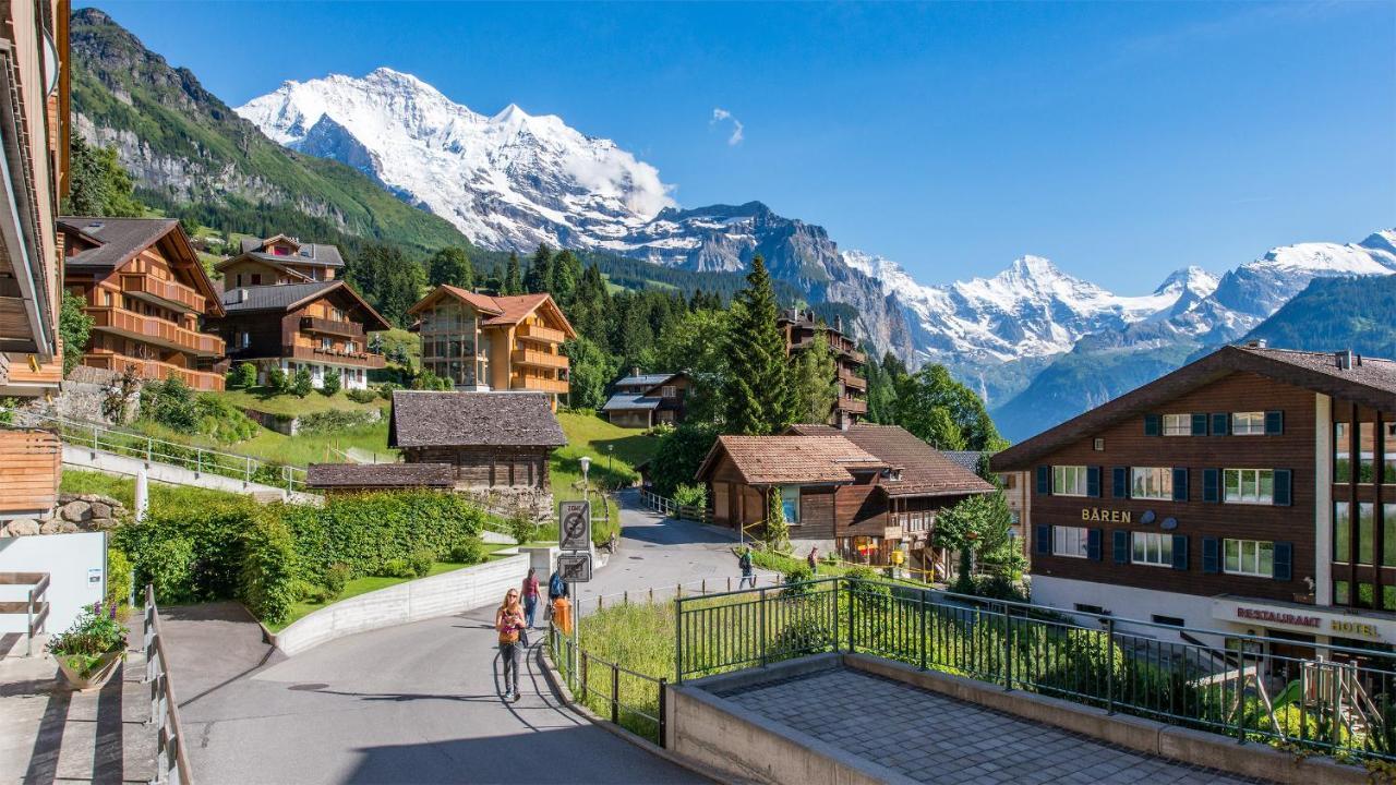 Chalet Millennium Leilighet Wengen Eksteriør bilde