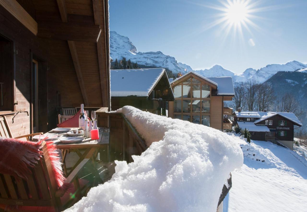 Chalet Millennium Leilighet Wengen Eksteriør bilde