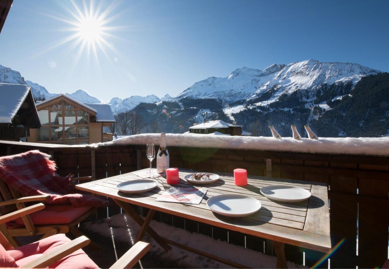 Chalet Millennium Leilighet Wengen Eksteriør bilde